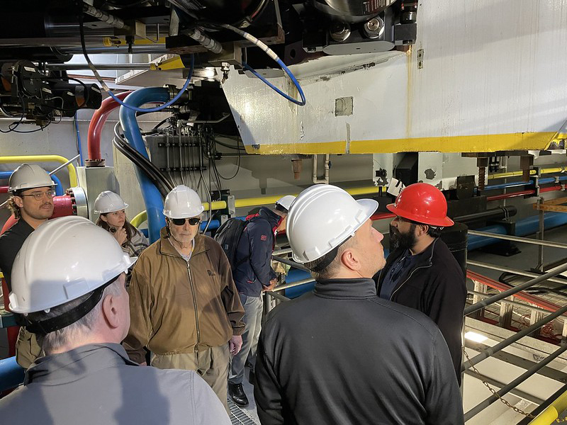 FGIA Annual Conference participants visited the Natural Hazards Engineering Research Infrastructure TallWood project for a seismic shake table testing of a full-scale resilient 10-story mass-timber building.