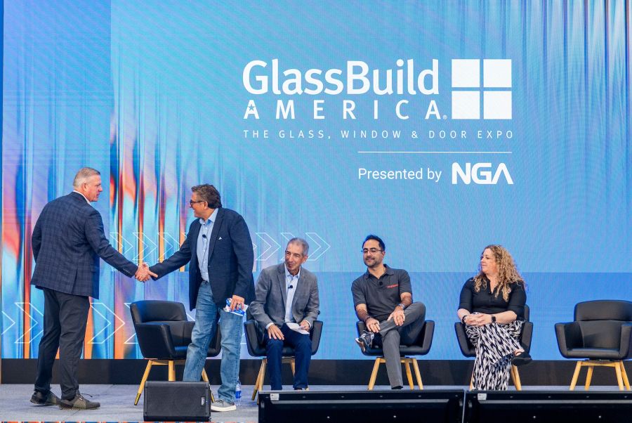 Family business planning panel at GlassBuild 2026