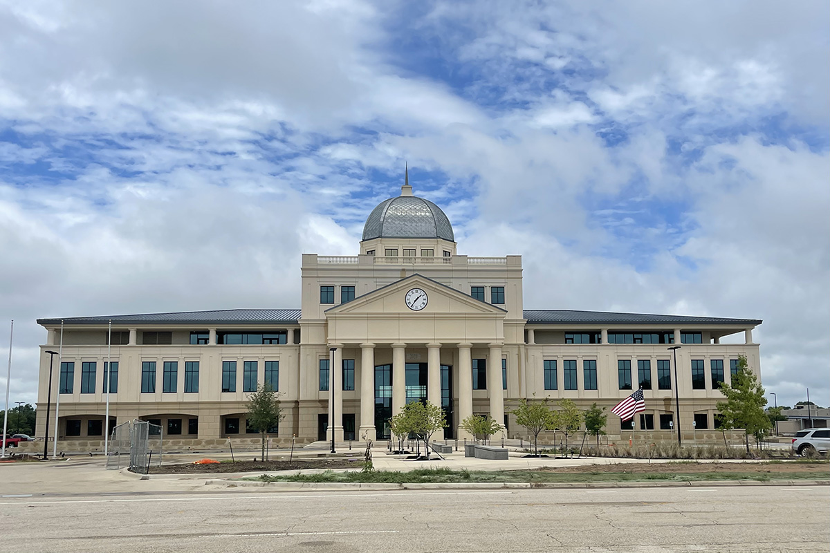 Denton County Administration Building, in Denton, Texas.