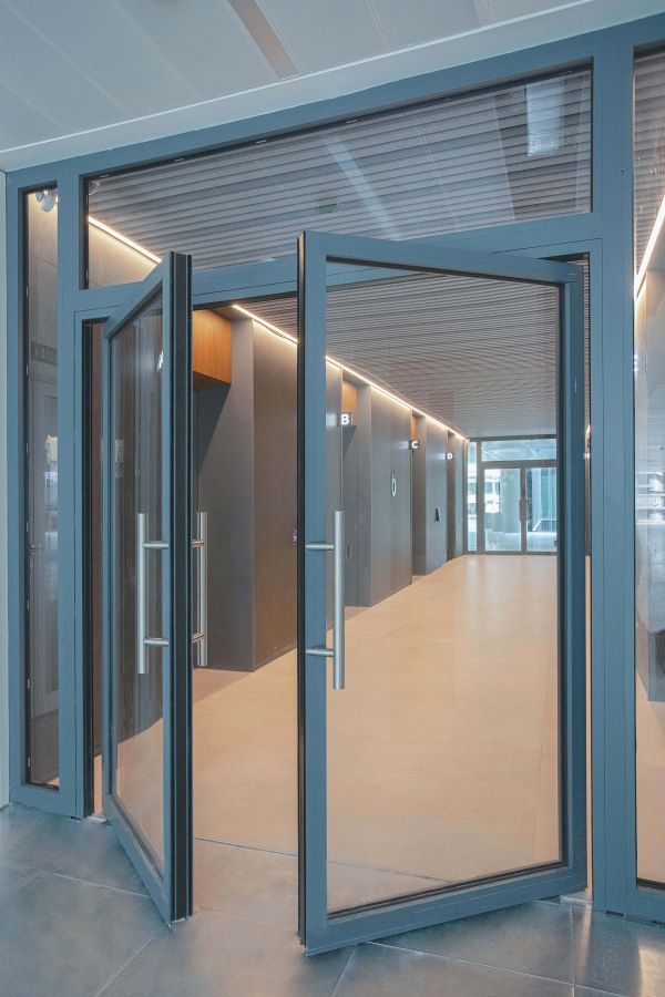 aluminum fire doors