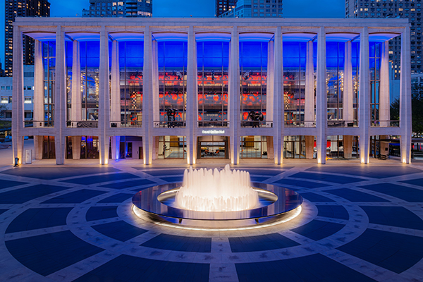 Bendheim glass at David Geffen Hall