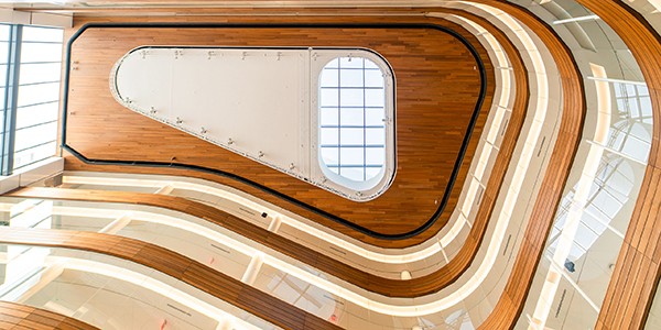 interior of Capital One HQ