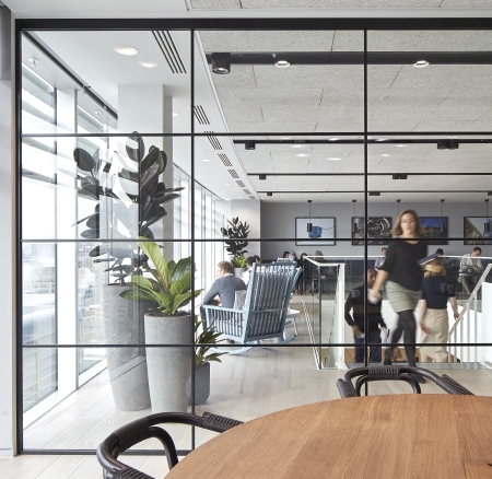 PurOptima 117 Plus Shoreditch Edition Single Glazed Partition