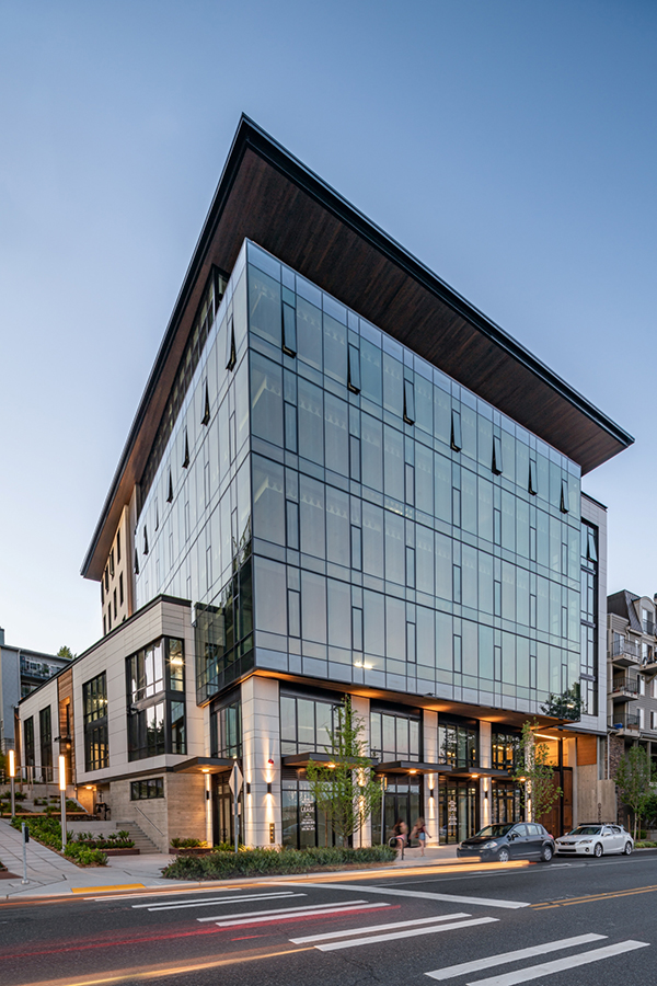 Watershed building in Seattle