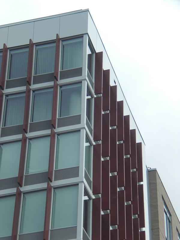 Sunshades installed at Cambria Hotel & Suites