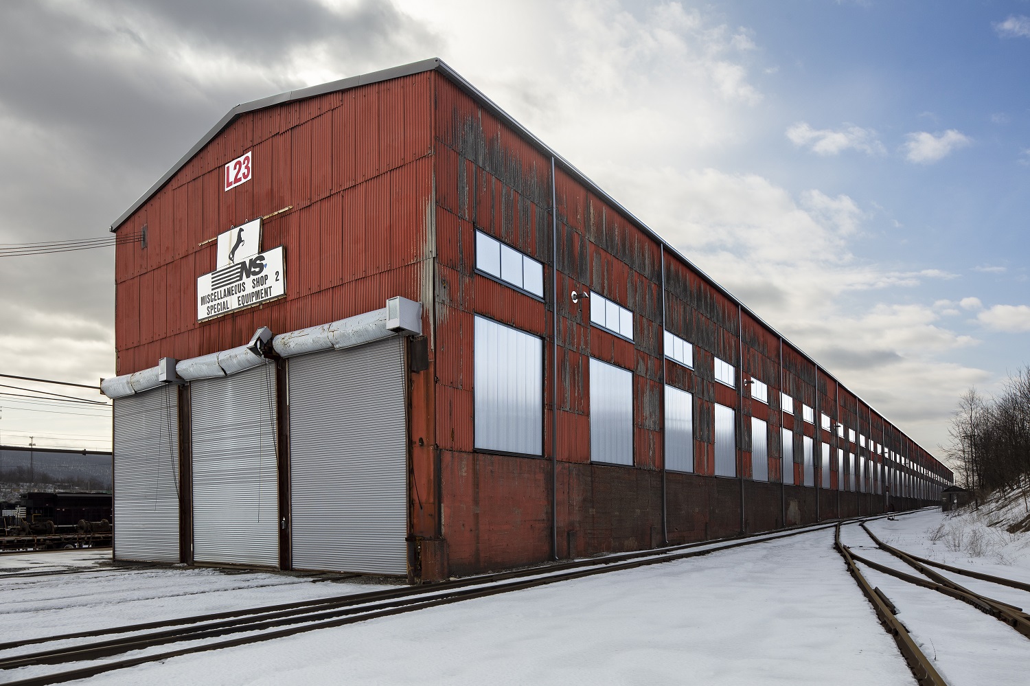 Juniata locomotive shop