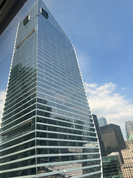 glass building in Toronto