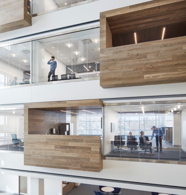 glass wall office partition