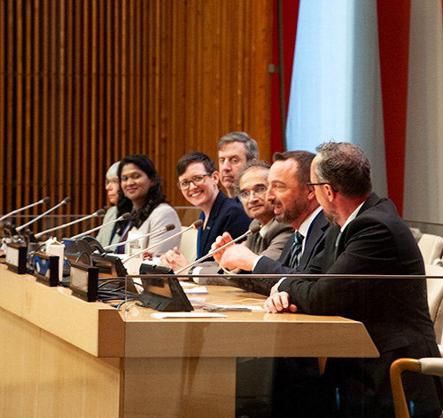 Panelists at the International Year of Glass