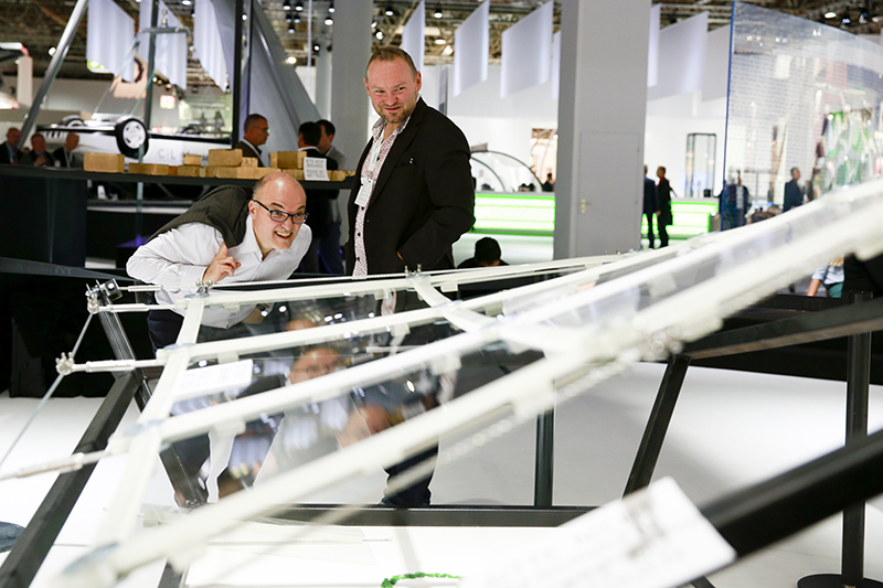 Participants at glasstec 2018