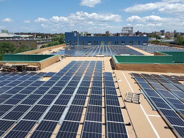 Crystal Windows Installs Rooftop Solar Panel System at New York Factory