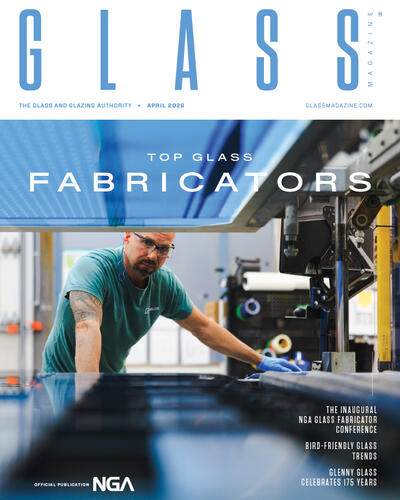 Read the April issue of Glass Magazine