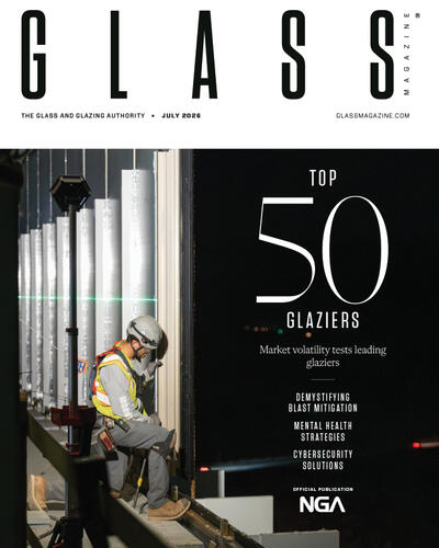 Read the July issue of Glass Magazine