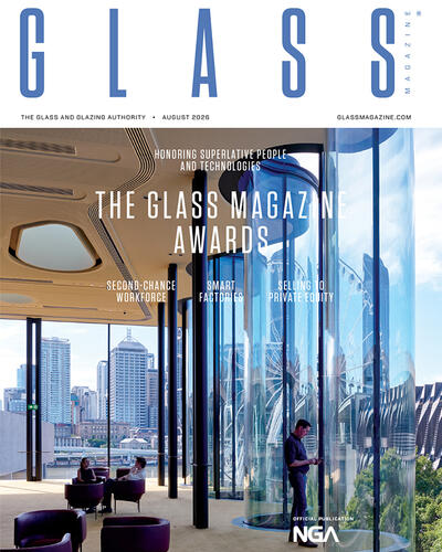 Read the August issue of Glass Magazine