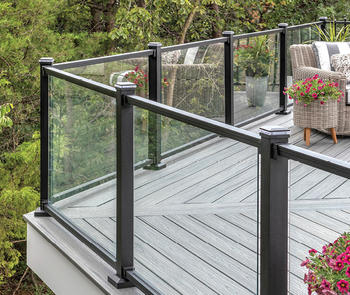 Aluminum railing