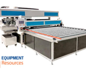 4-edge horizontal glass seamer from HHH Equipment Resources