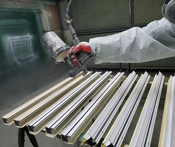 Crystal Window & Doors is expanding its paint finishing production
