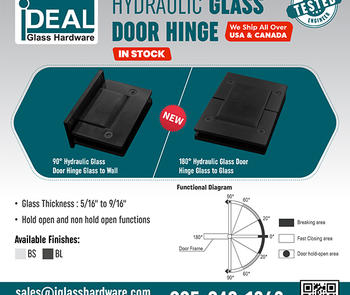 Flyer on hydraulic hinge info