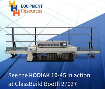see the kodiak 10-45 in action at glassbuild booth 27037