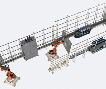automated flat glass processing