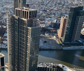 high rise with acoustical windows 