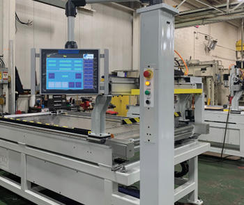 spline insertion machine
