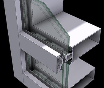 Tubelite's ForceFront Storm (FFS) 400T Curtainwall system