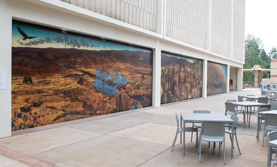Great Glazing | La Memoria  de la Tierra at UCLA